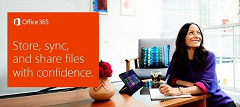 Picture of Office 365 Business, Title Introducing Better File Storage